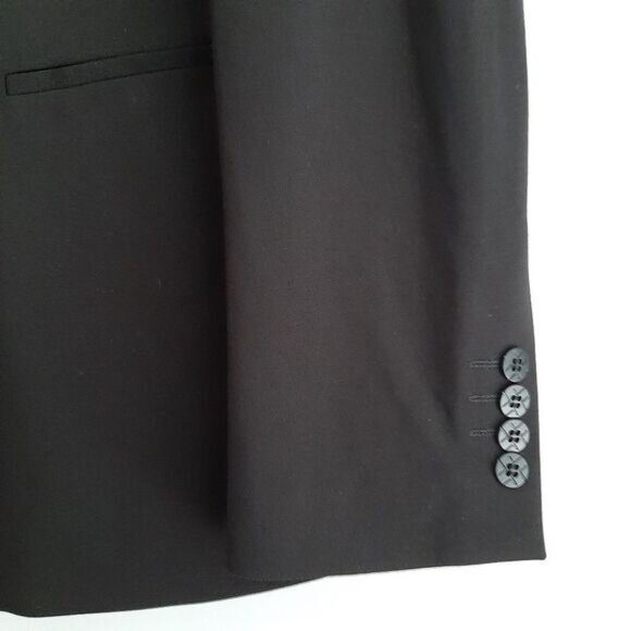 X SUIT Comfort Stretch Blazer Jacket Black Men's Sz 48 - Picture 5 of 15